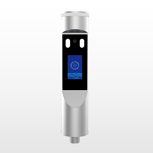 青岛动态人脸识别终端铝合金5寸款安装案例 - {dede:global.cfg_webname/}